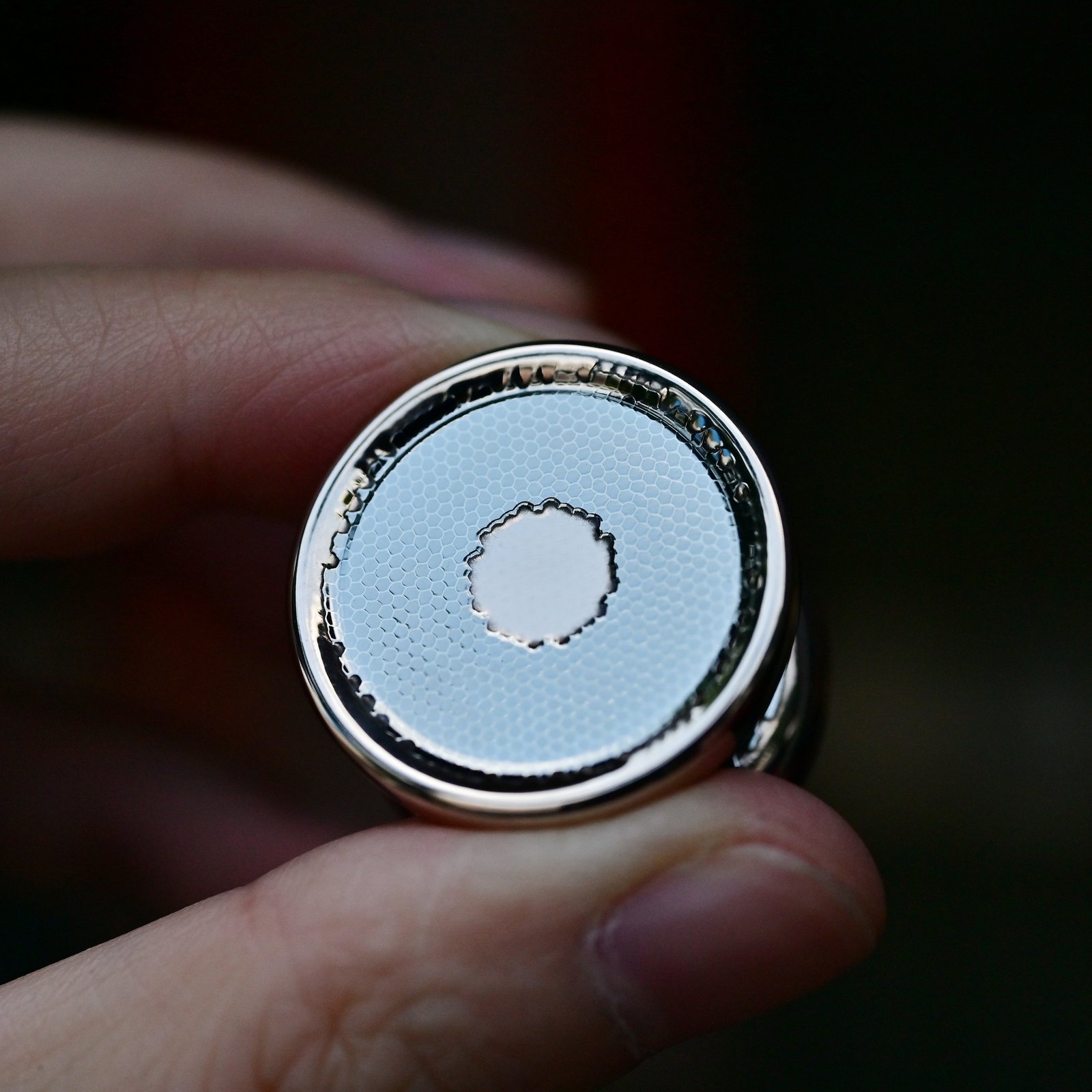 Image of Round Dots Collision Button